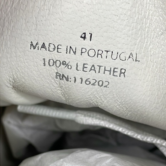 NIB Zadig & Voltaire High Flash Vintage Metal Perforated Stars Sneakers Gold 41 - Picture 16 of 16